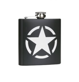 FOSCO placatka US ARMY STAR 170 ml NEREZ OCEL