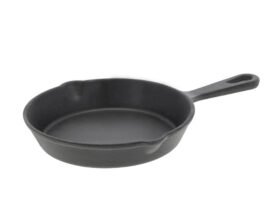 Holm Malá litinová pánev na smažení 14 cm Black