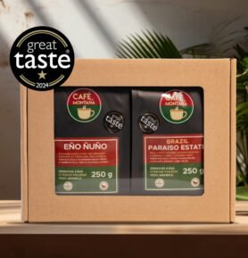 Café Montaña dárková sada káv Great Taste 2024, 2× 250 g
