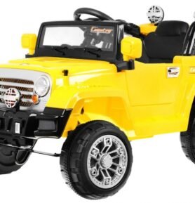 Ramiz Elektrické autíčko Jeep JJ245 žluté