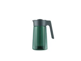 Jacob Jensen Dvoustěnný skleněný french press  Green 0,8 l