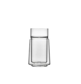 Jacob Jensen Dvoustěnná sklenice na latté Clear 33 cl