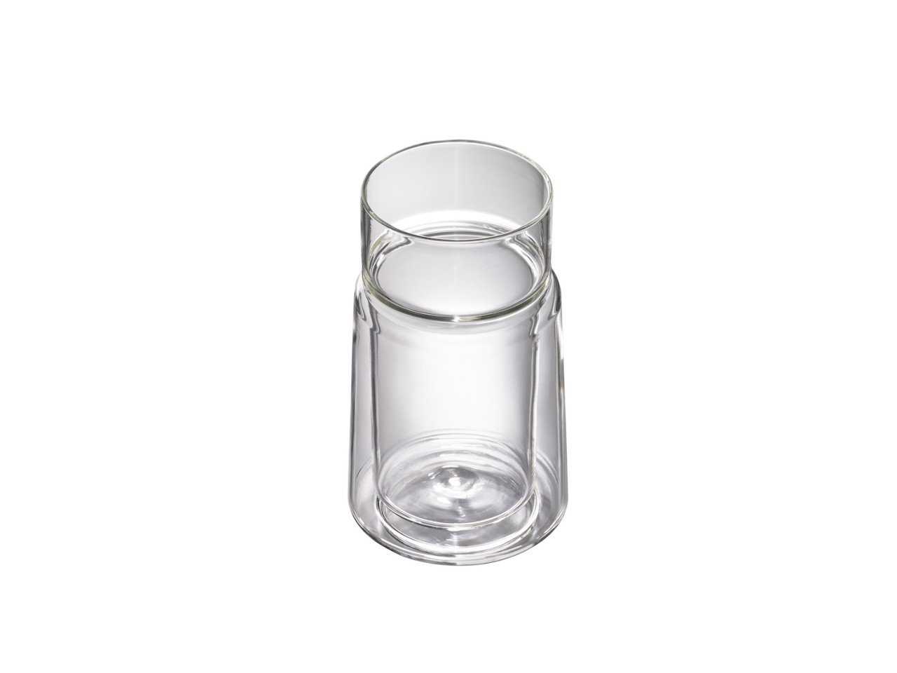 Jacob Jensen Dvoustěnná sklenice na latté Clear 33 cl - Obrázek 2