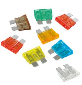 FKS Lamelové pojistky - různé díly proudu, 80 kusů