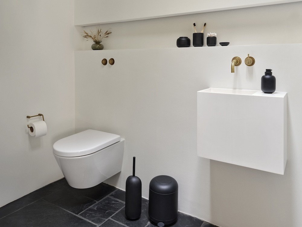 Zone Denmark Koupelnový pedálový koš 4l Sensu Black - Obrázek 2