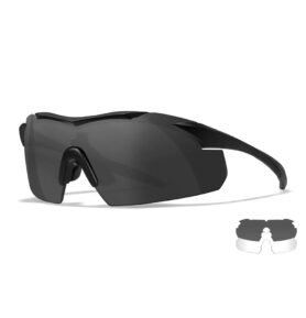 WILEY X brýle střelecké WX VAPOR sada 2 skla ČERNÝ rám