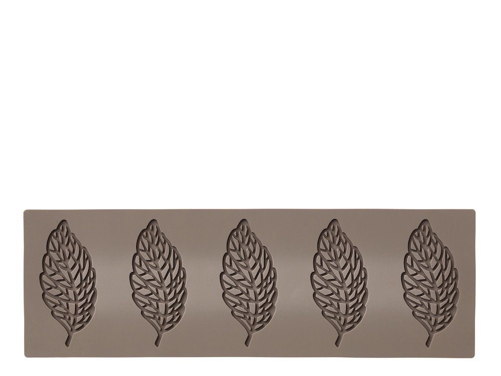 Blomsterbergs Silikonová forma na ozdoby čokoládové Lístky Latte
