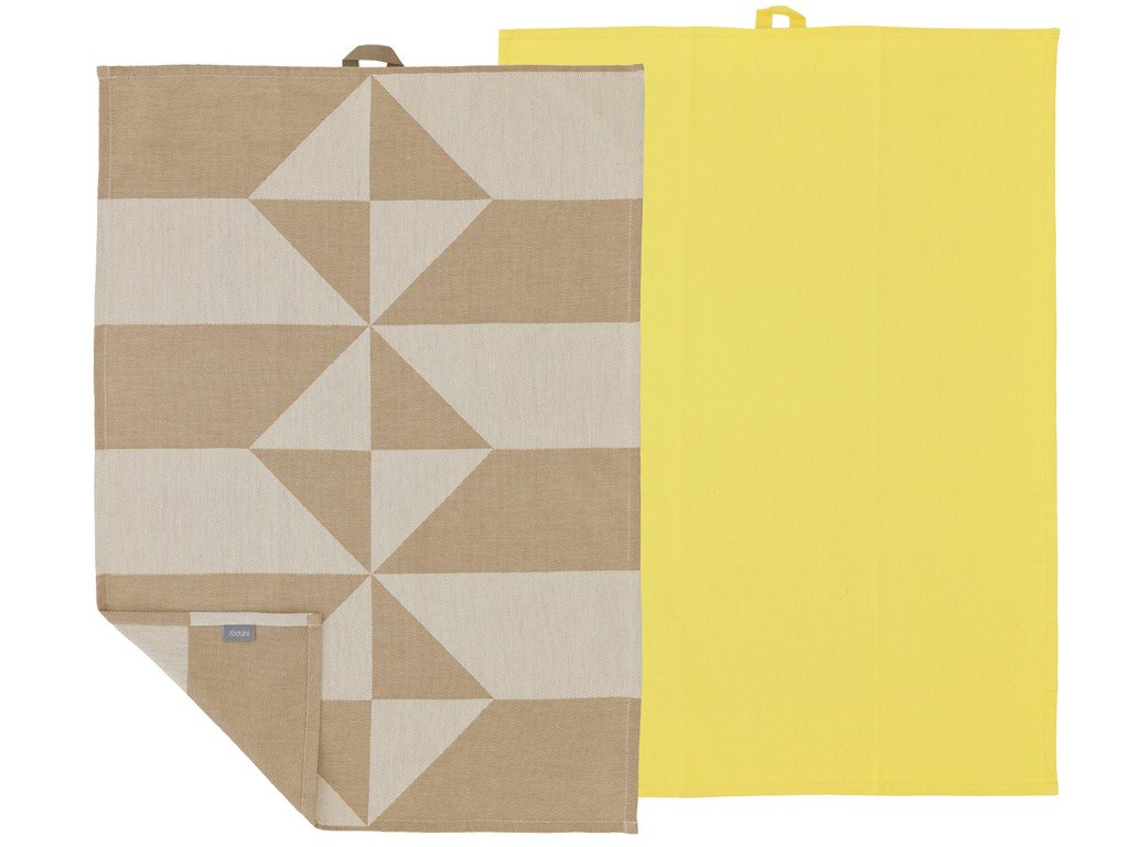 Södahl Kuchyňská utěrka 50x70 Twist (sada 2 ks) Warm Taupe