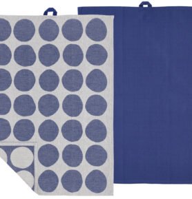 Södahl Kuchyňská utěrka 50x70 Bubbles (sada 2 ks) Royal Blue