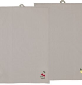 Södahl Kuchyňská utěrka 50x70 Bistro (sada 2 ks) Green