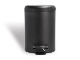 Södahl Koupelnový pedálový koš Mono Black