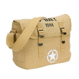 FOSTEX taška přes rameno D-DAY 1944 plátěná PÍSKOVÁ