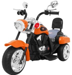 Ramiz Elektrická motorka Chopper oranžová