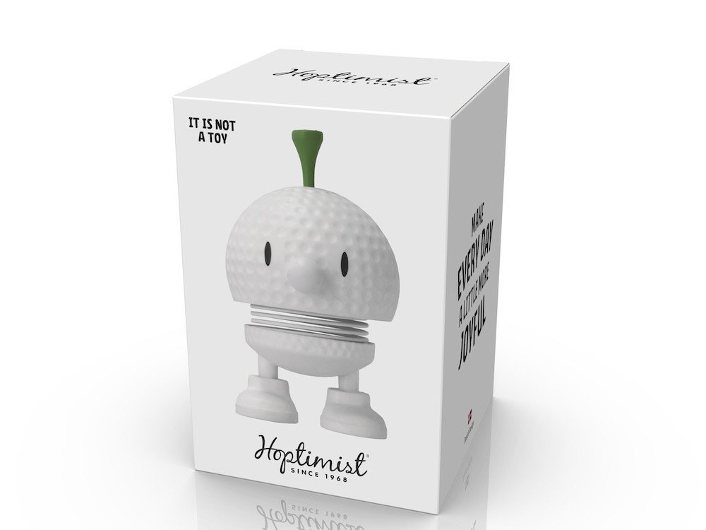Figurka Hoptimist Golfový míček Bumble S White - Obrázek 2