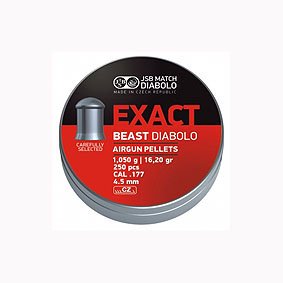 JSB MATCH DIABOLO diabolky JSB EXACT BEAST 4,5 mm 250 ks