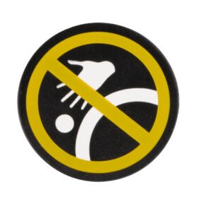 Víko s potiskem pro manévrovací pomůcku GO2