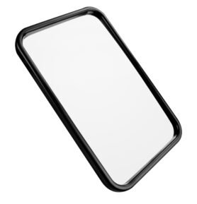 Zakřivená zrcadlová hlava s držákem HAGUS