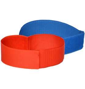 101INC sada označení hráčů na ruku 5 + 5 ks MODRÁ / ČERVENÁ