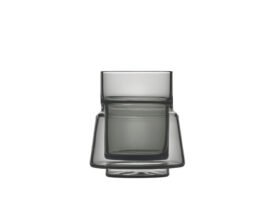 Jacob Jensen Dvoustěnná sklenice na espresso Black 7 cl