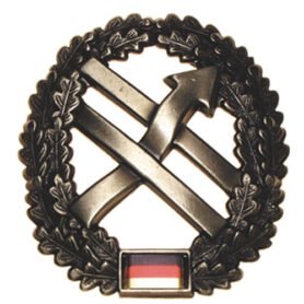 Bundeswehr odznak BW na baret PSV kovový