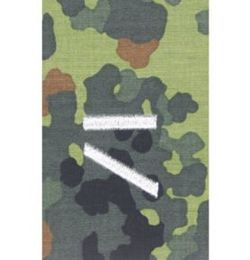 Bundeswehr nárameník BW GEFREITER UA FLECKTARN / stříbrné vyšití