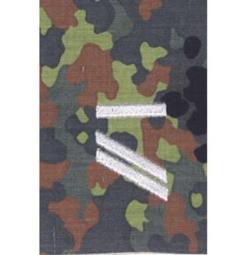 Bundeswehr nárameník BW OBERGEFREITER UA FLECKTARN / stříbrné vyšití