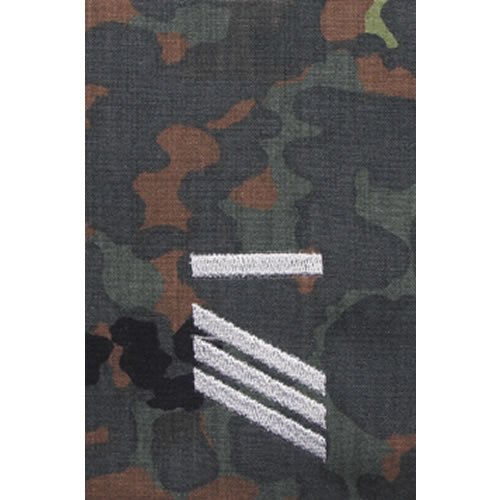 Bundeswehr nárameník BW HAUPTGEFREITER UA FLECKTARN / stříbrné vyšití