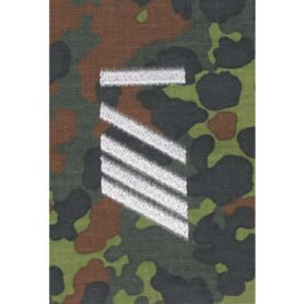 Bundeswehr nárameník BW STABSGEFREITER UA FLECKTARN / stříbrné vyšití