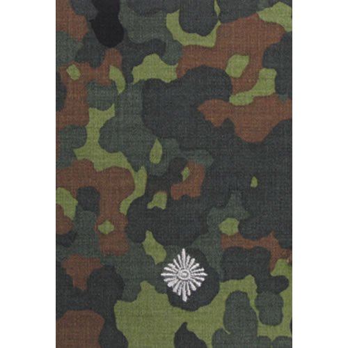 Bundeswehr nárameník BW LEUTNANT FLECKTARN / stříbrné vyšití