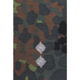 Bundeswehr nárameník BW OBERLEUTNANT FLECKTARN / stříbrné vyšití