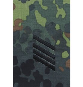 Bundeswehr nárameník BW STABSGEFREITER FLECKTARN / černé vyšití