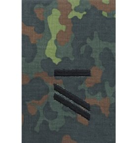 Bundeswehr nárameník BW OBERGEFREITER UA FLECKTARN / černé vyšití