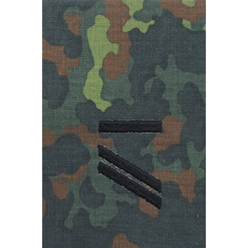 Bundeswehr nárameník BW OBERGEFREITER UA FLECKTARN / černé vyšití