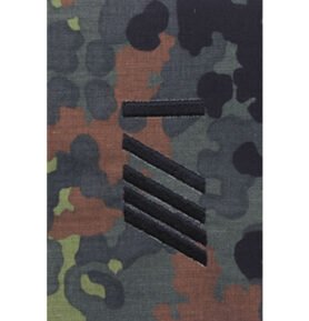 Bundeswehr nárameník BW STABSGEFREITER UA FLECKTARN / černé vyšití