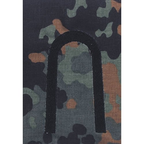 Bundeswehr nárameník BW UNTEROFFIZIER FLECKTARN / černé vyšití