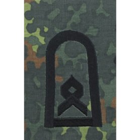 Bundeswehr nárameník BW HAUPTFELDWEBEL FLECKTARN / černé vyšití
