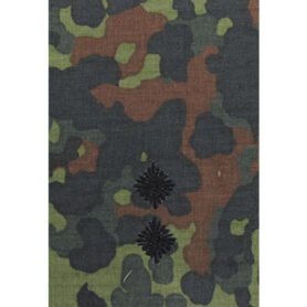 Bundeswehr nárameník BW OBERLEUTNANT FLECKTARN / černé vyšití
