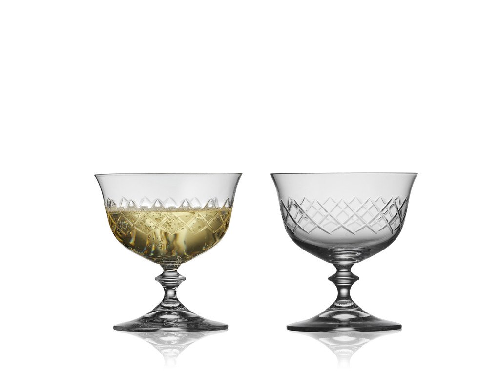 Lyngby Glas Sklenice na sekt Eaton 28 cl (2 ks)