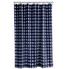 Södahl Sprchový závěs 180x200 Bubbles Linen blue