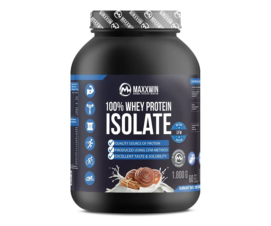 MAXXWIN ISO PROTEIN 90 skořicový šnek 1800 g
