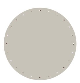 Södahl Ubrus pod stromeček ⌀110 Christmas Hearts Embroider Rose