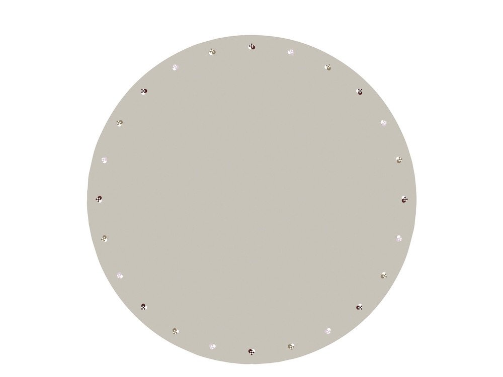 Södahl Ubrus pod stromeček ⌀110 Christmas Hearts Embroider Rose