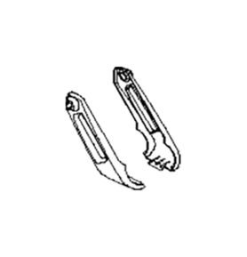 Sada krytek pro držák U-profilu Thule Sport G2 Garage