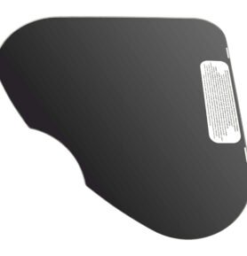 Skleněný kryt, černý pro dřez Thetford Triangle Basic Line 33, levý