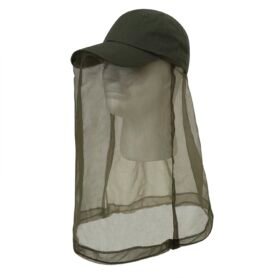 ROTHCO čepice BASEBALL OPERATOR s moskytiérou ZELENÁ