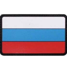 MFH nášivka RUSKO 8x5 cm velcro plastová BAREVNÁ