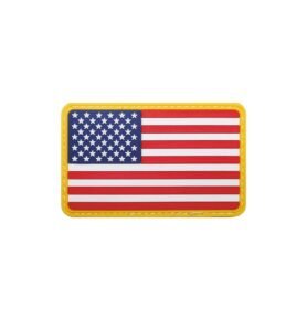 MFH nášivka USA 8x5 cm velcro plastová BAREVNÁ