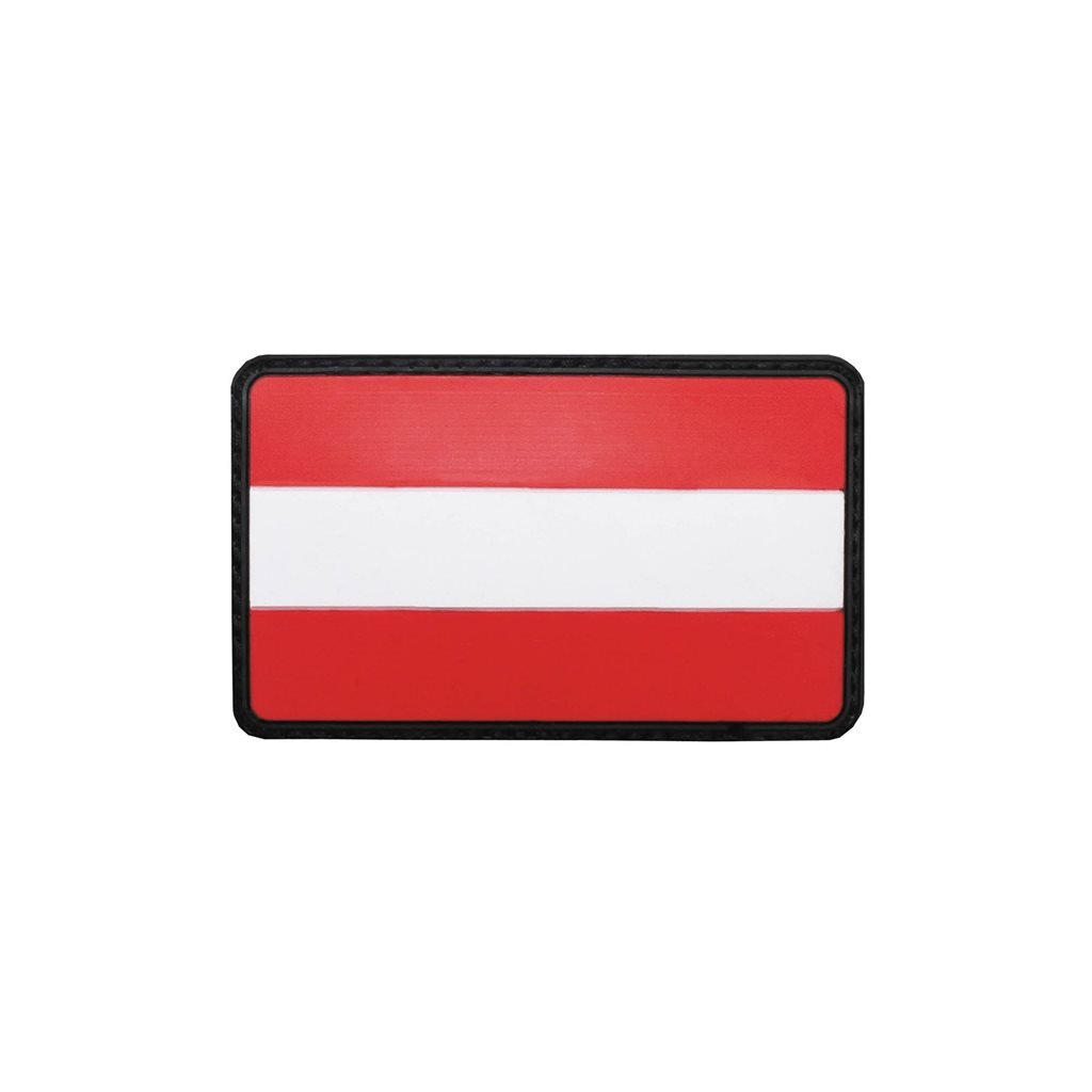 MFH nášivka RAKOUSKO 8x5 cm velcro plastová BAREVNÁ