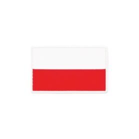 MFH nášivka POLSKO 8x5 cm velcro plastová BAREVNÁ