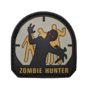 JACKETS TO GO nášivka 3D ZOMBIE HUNTER plast VELCRO